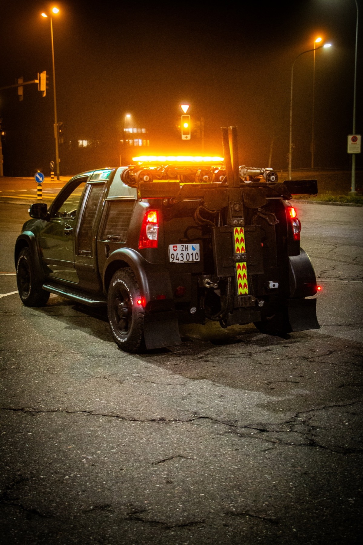 Hubbrille am Isuzu D-Max von Autohilfe MILA